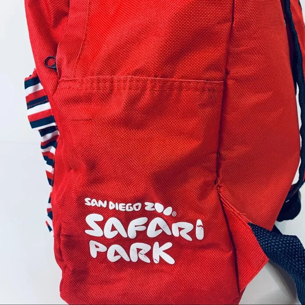 LA Angels / San Diego Zoo Backpack Safari Pack Striped California Angels MLB